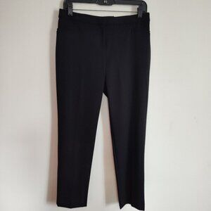 Ladies SZ 4PS Alfani Black Straight-Leg Pant